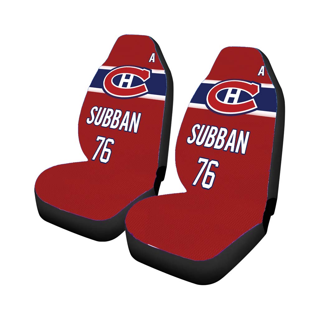 Canadiens Main Roster Car Seat Cover Waterproof Protection