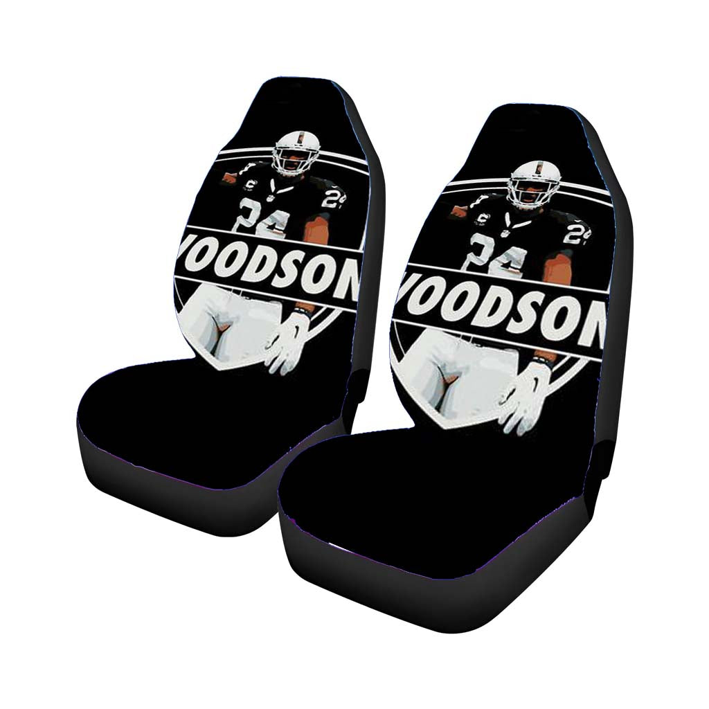 Charles Woodson Oakland Raiders Car Seat Covers