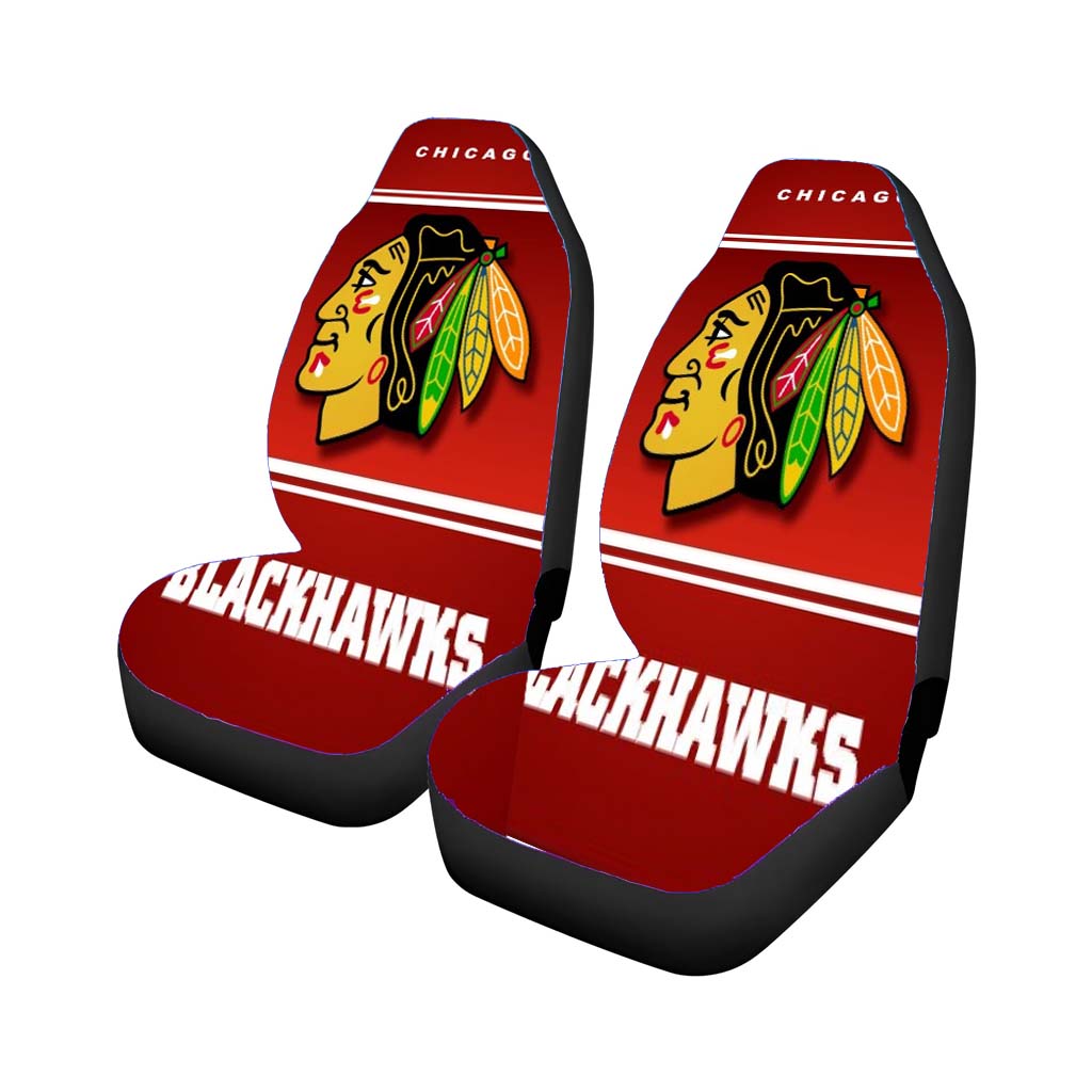 Chicago Blackhawks Nhl Ice Hokey Car Seat Covers