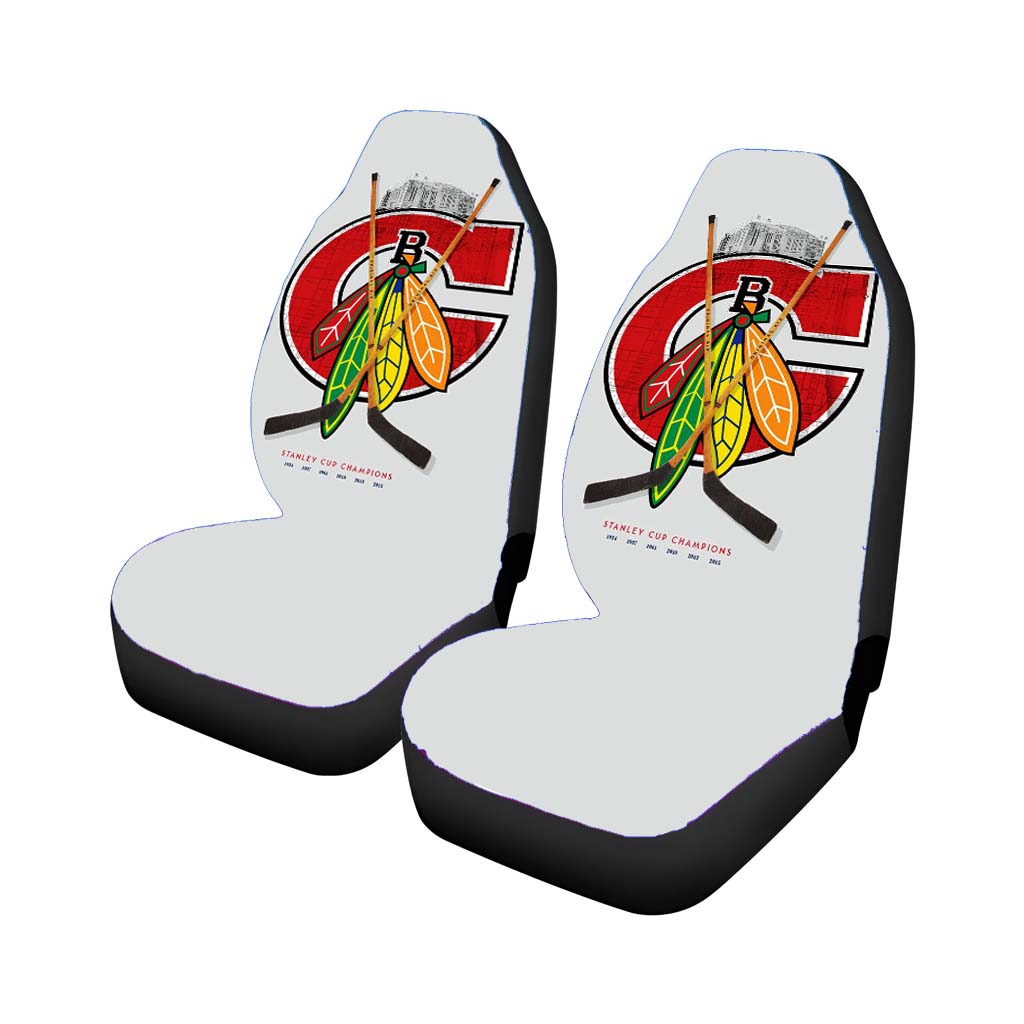 Chicago Blackhawks Stanley Cup Champions Car Seat Covers