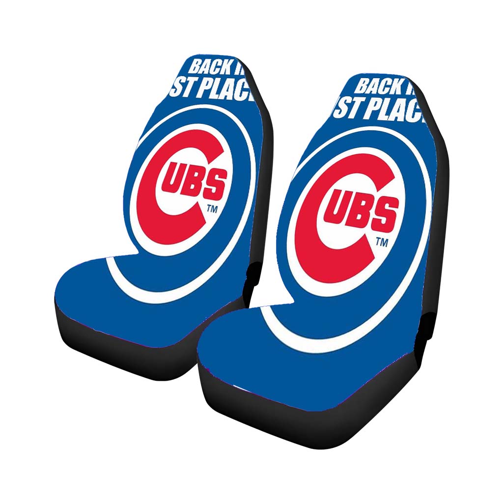 Chicago Cubs 1St Place For Car Seat Cover Waterproof Protection