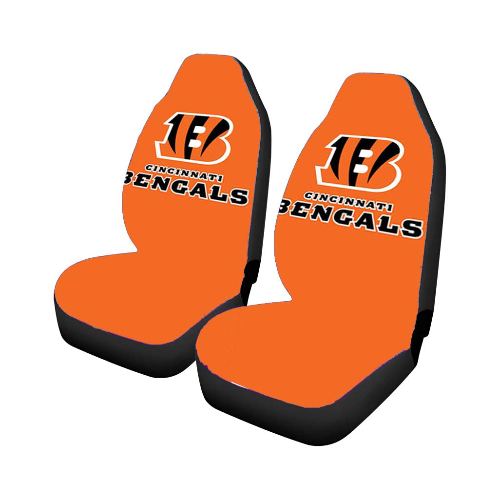 Cincinnati Bengals Orange Car Seat Covers