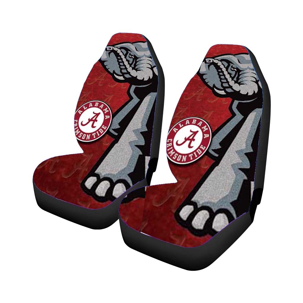 Crimson Tide Rough Car Seat Covers