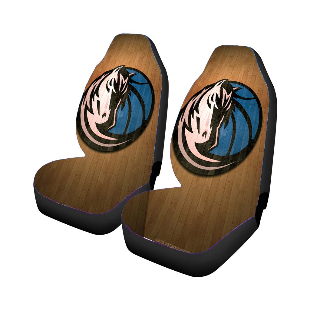 Dallas Mavericks Hardwood Car Seat Covers