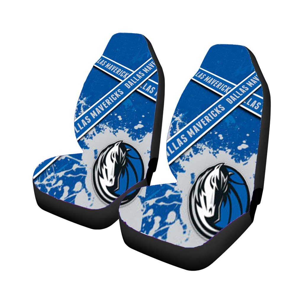 Dallas Mavericks Logo Car Seat Cover Waterproof Protection