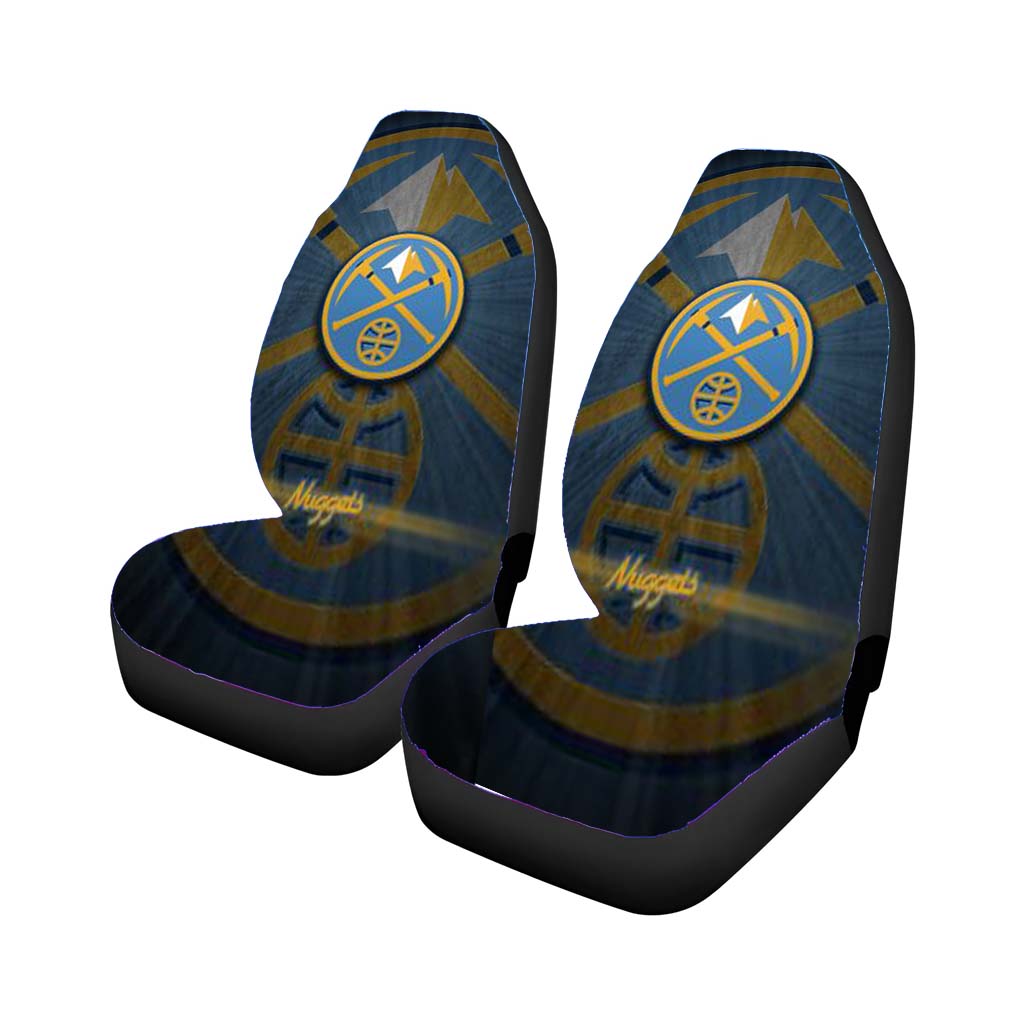 Denver Nuggets Logo Car Seat Covers