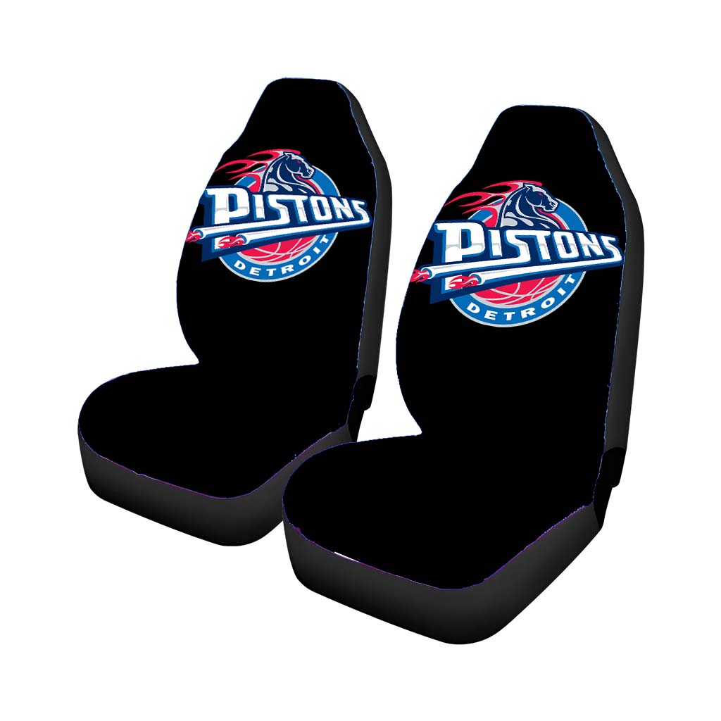Detroit Pistons Emblem Car Seat Covers