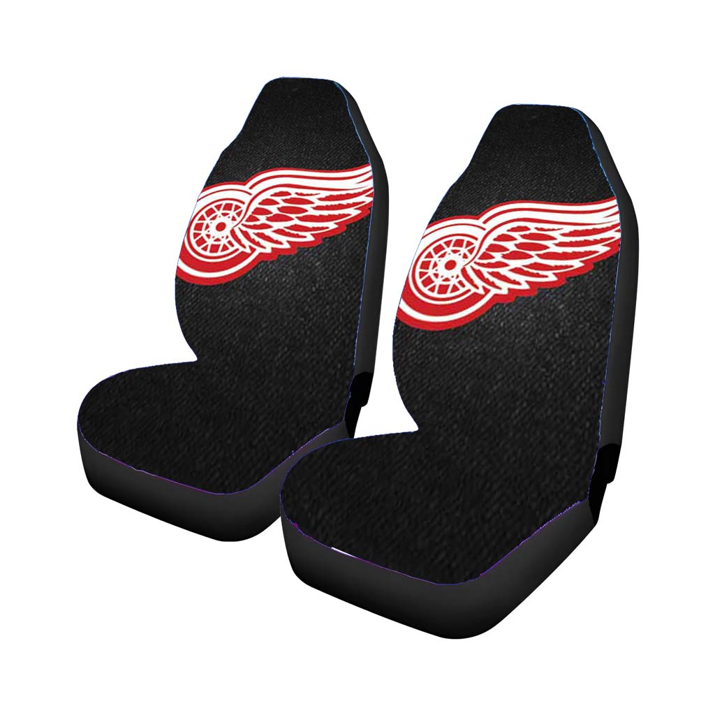 Detroit Red Wings Denim Car Seat Covers