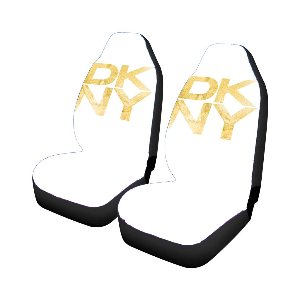Donna Karan New York Dkny Gold White Car Seat Covers