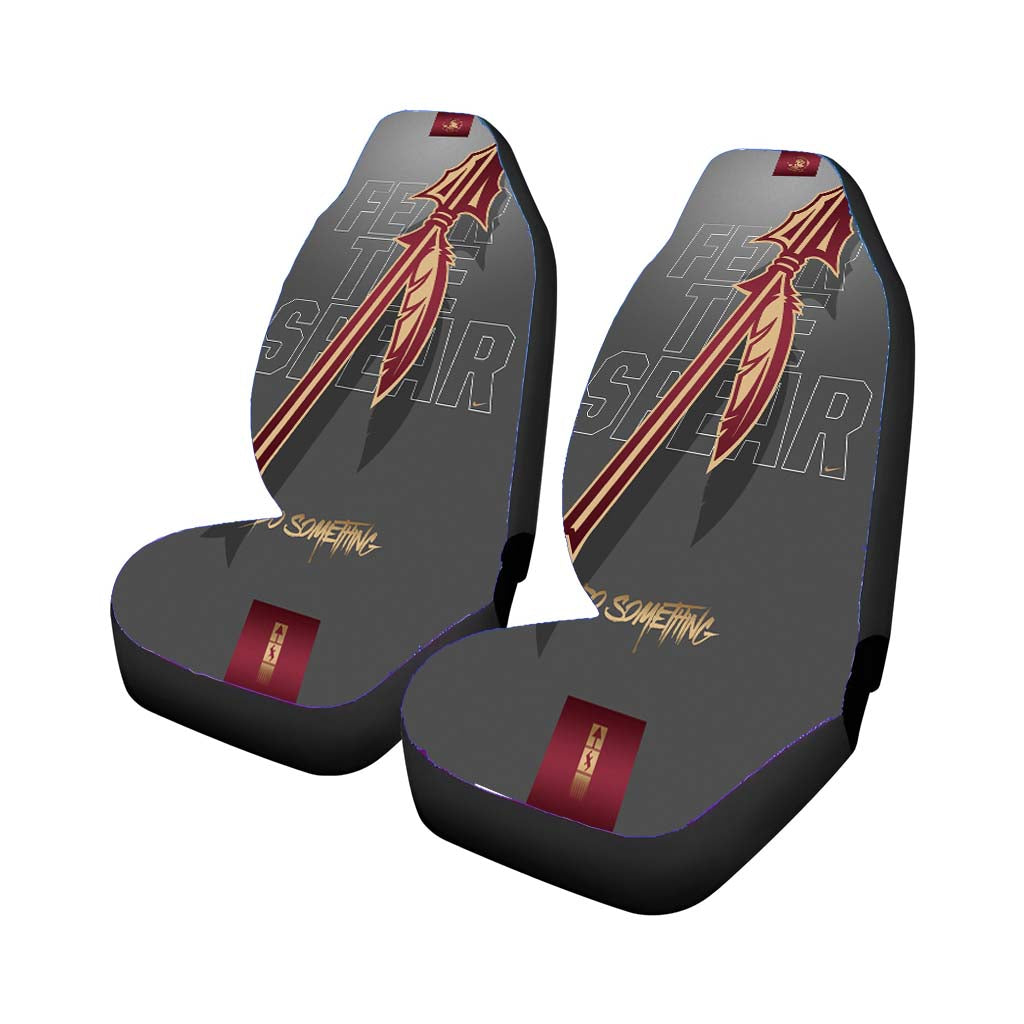 Fear The Spear Do Something Grey Fsu Wallpaper Car Seat Covers