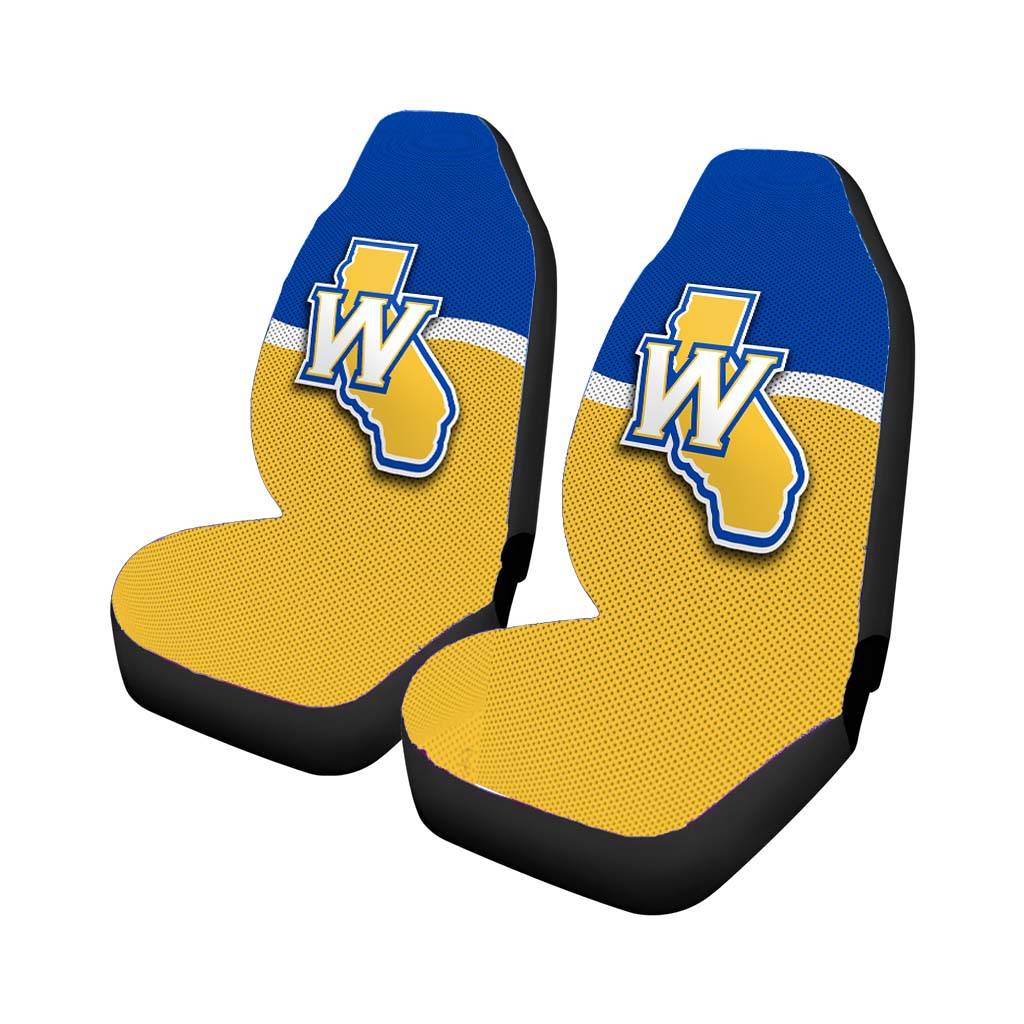 Golden State Warriors Basketball Logo Car Seat Cover Waterproof Protection