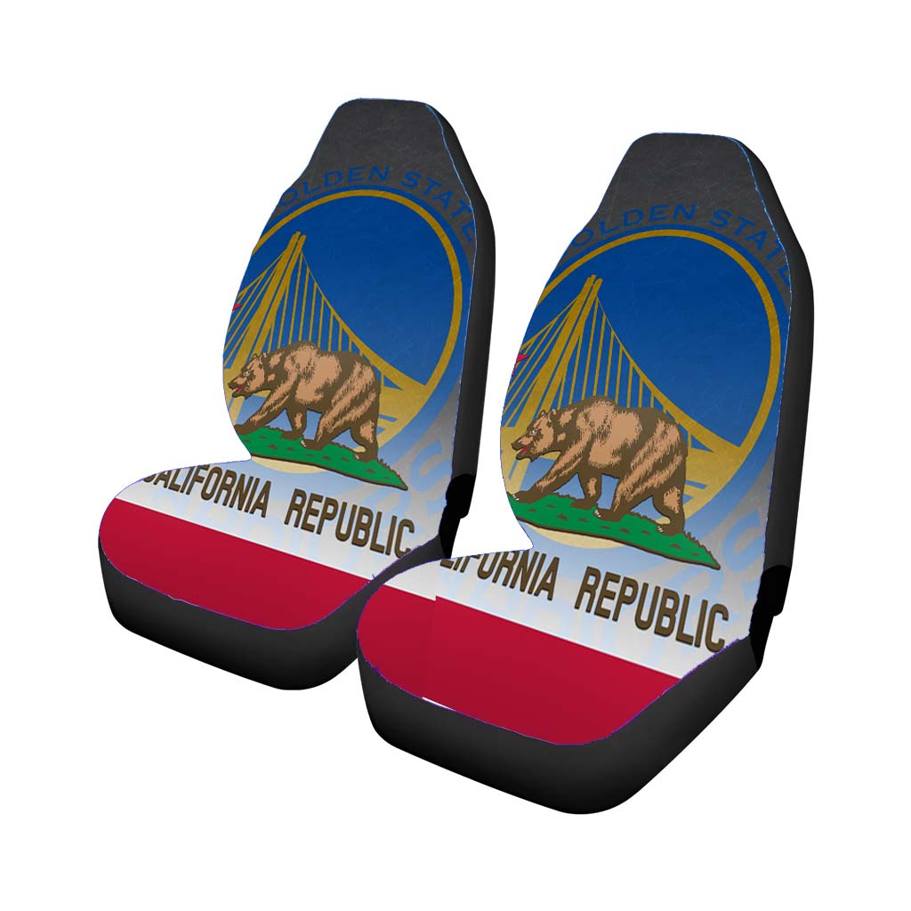 Golden State Warriors California Republic Car Seat Covers