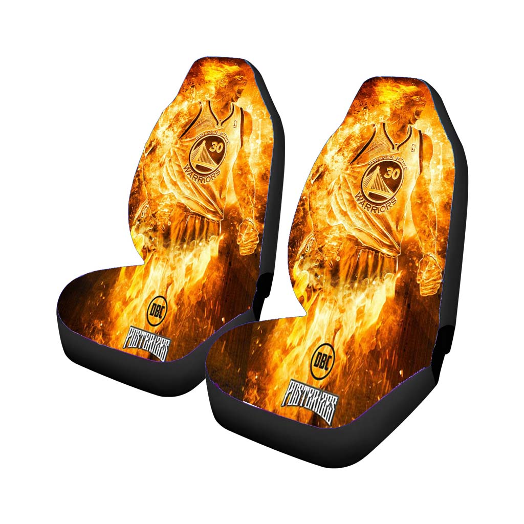 Golden State Warriors Dbc Rear Car Seat Covers