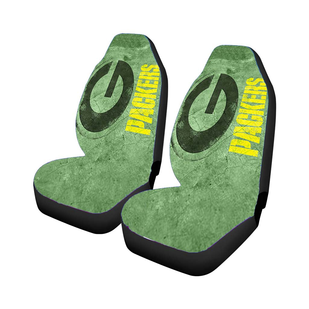 Green Packers Green Wall Landscape Car Seat Covers