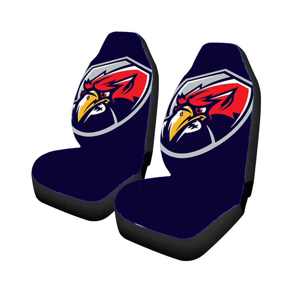Griffins American Football Logo Blue Car Seat Covers