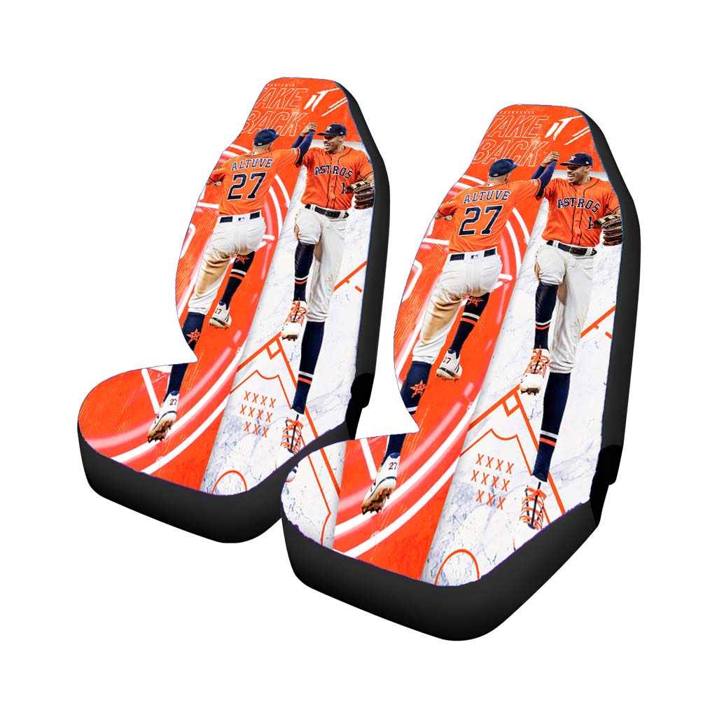 Houston Astros Altuve Car Seat Covers
