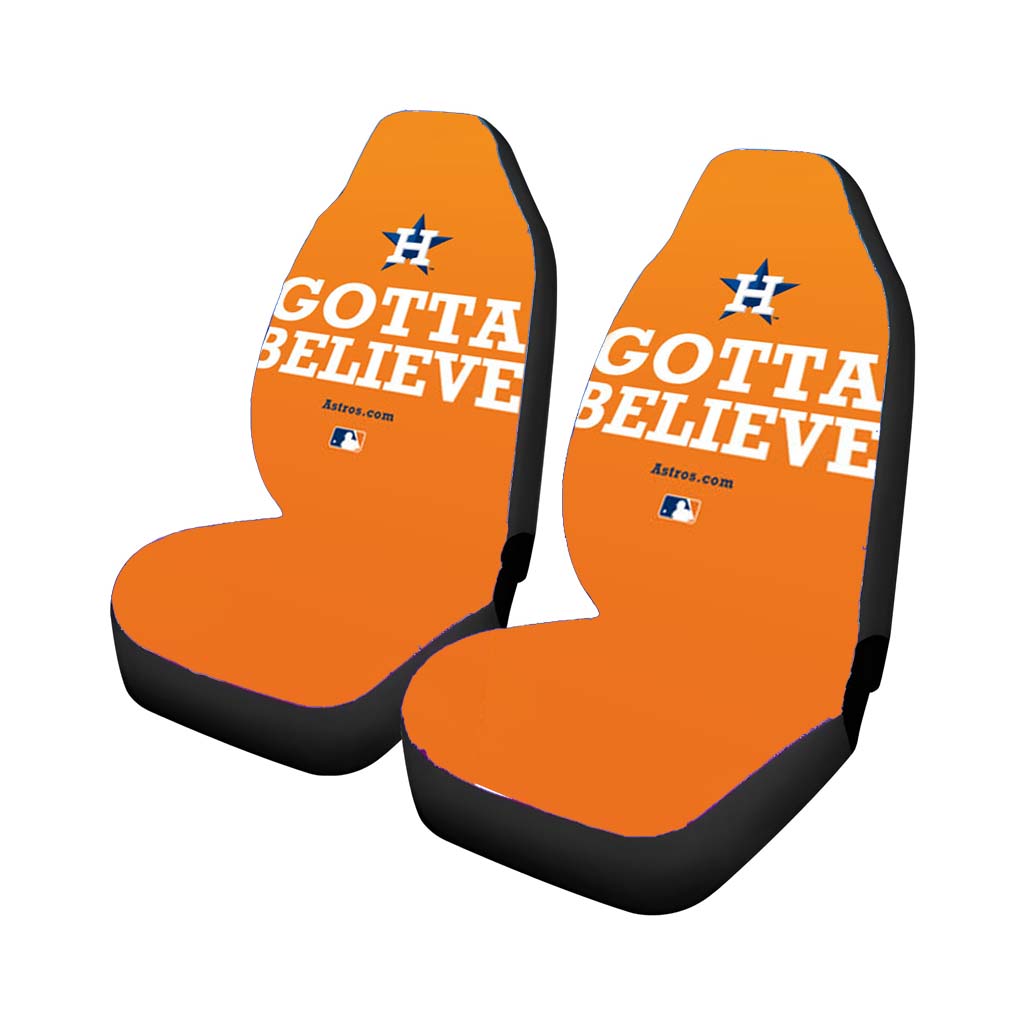 Houston Astros Gotta Believe Car Seat Cover Waterproof Protection