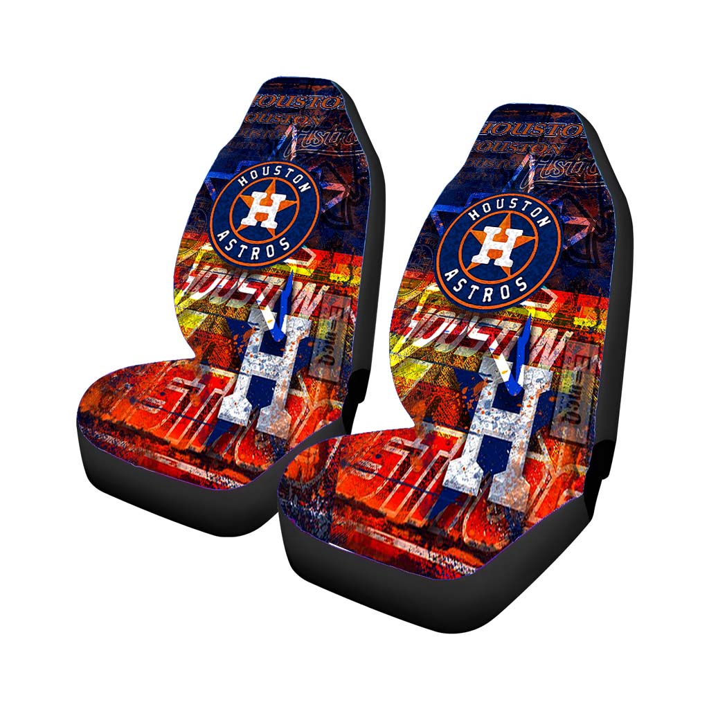 Houston Astros Wall Paint Car Seat Covers