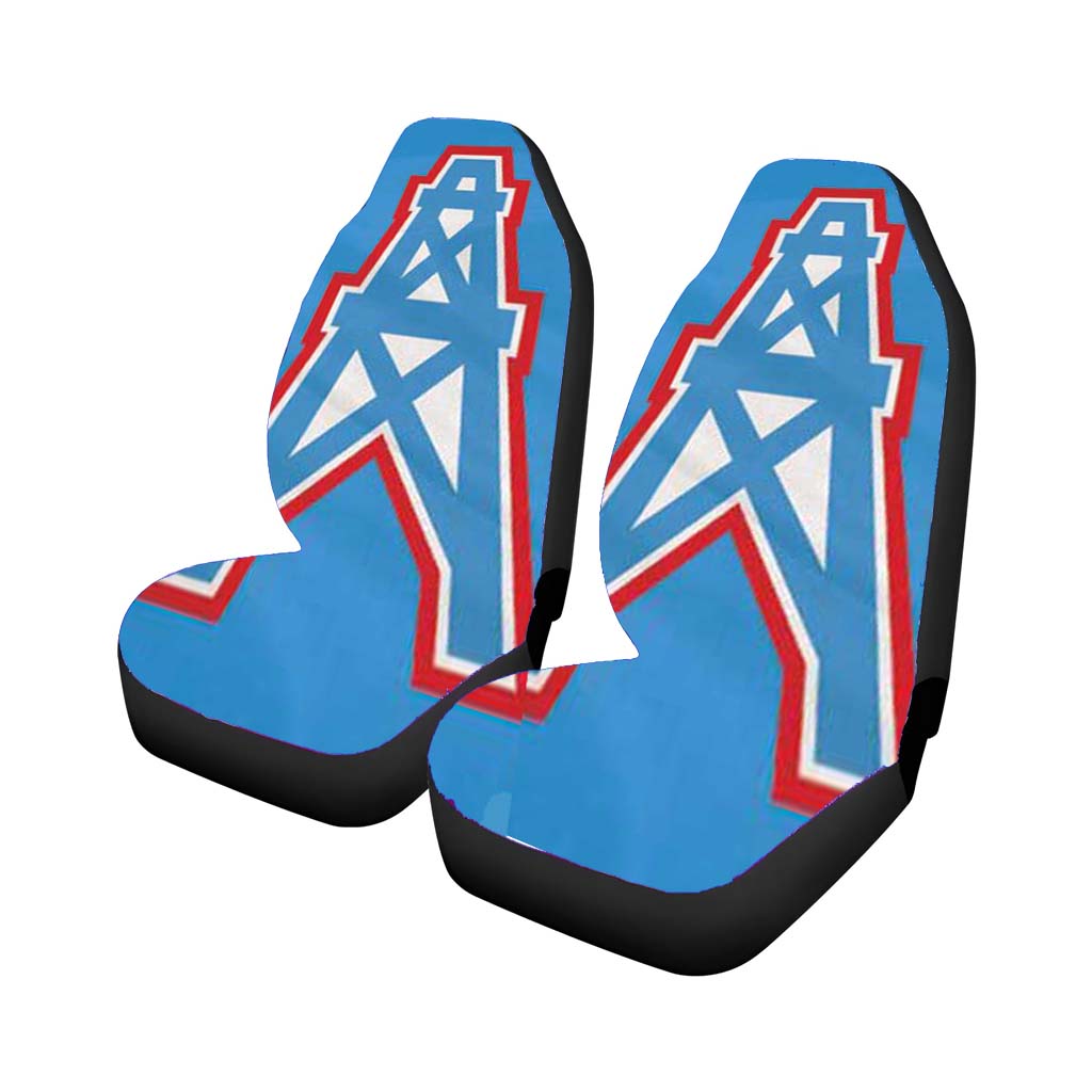 Houston Oilers Jersey Logo Car Seat Covers