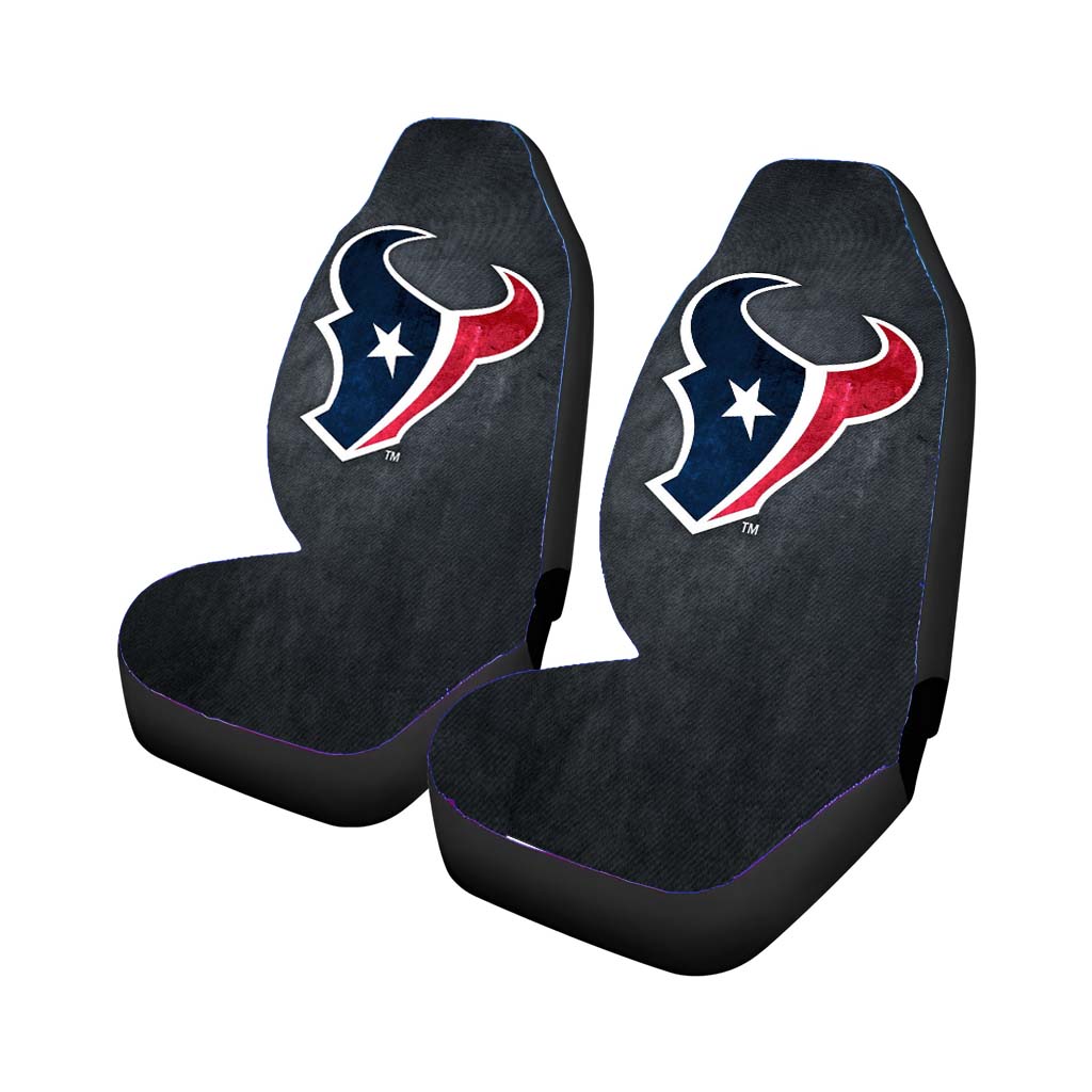 Houston Texans Grunge Wallpaper Car Seat Covers