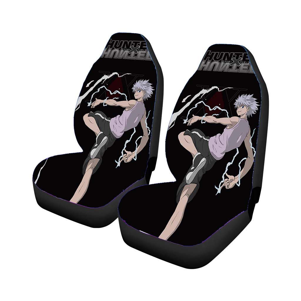 Hunter X Hunter Killua In Black Car Seat Covers