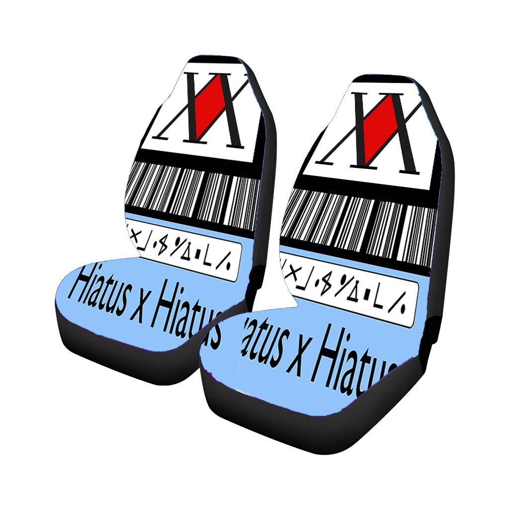 Hunter X Hunter License Car Seat Covers