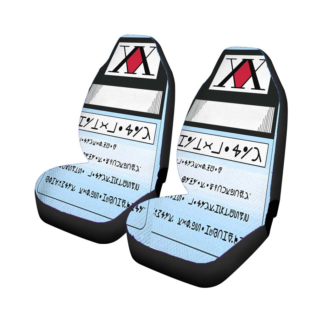 Hunter X Hunter License Wallet Car Seat Cover Waterproof Protection