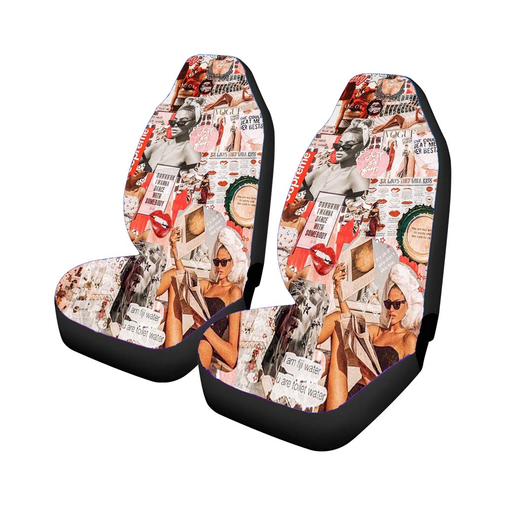 Hypebeast Sticker Col Car Seat Covers
