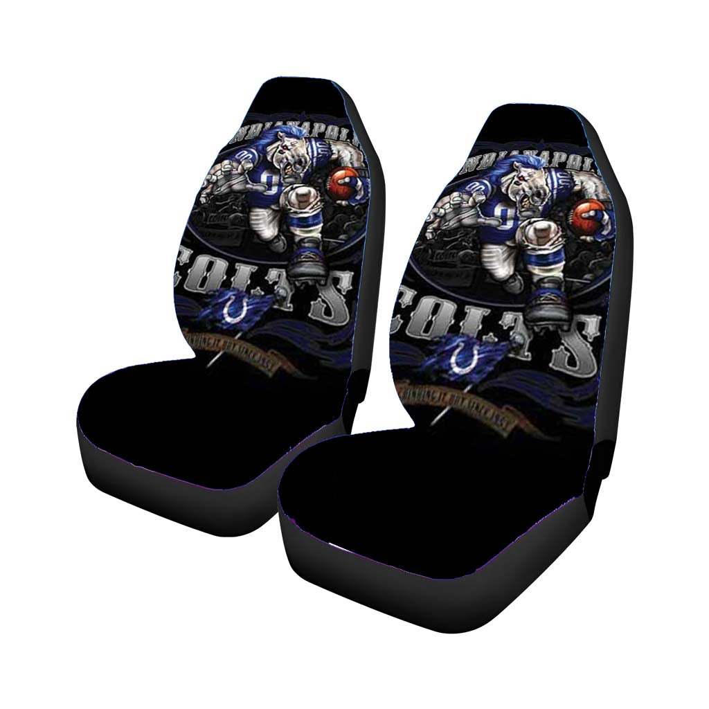 Indy Colts Angry Car Seat Cover Waterproof Protection