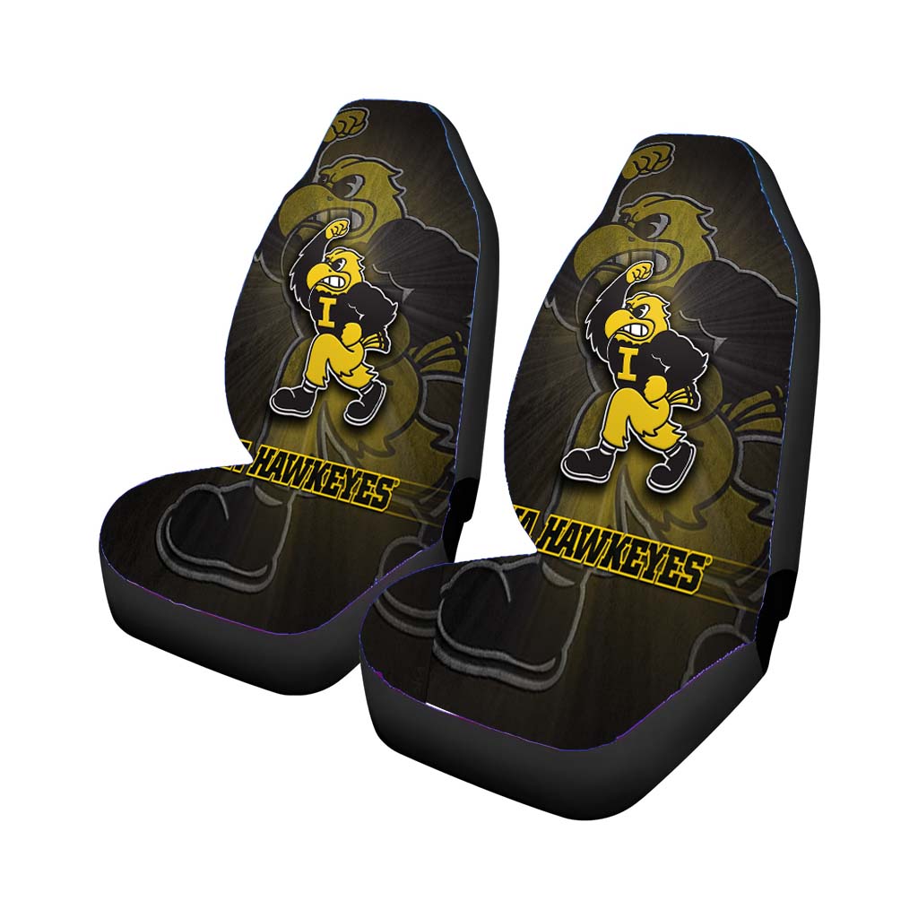 Iowa Hawkeyes Foot Ball Car Seat Covers