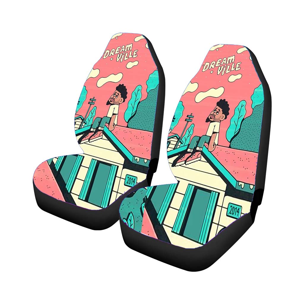 J Cole Dream Ville Car Seat Covers