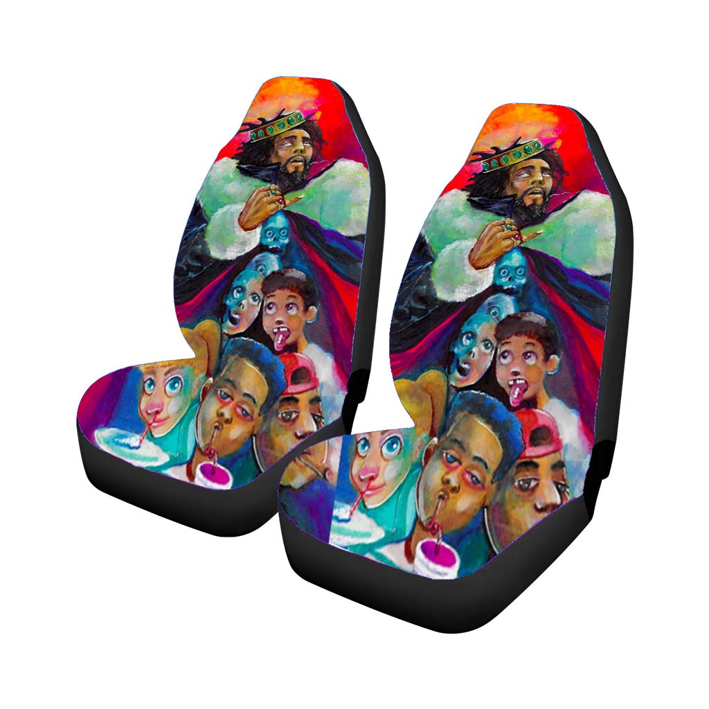 J Cole Kod Album Art Car Seat Cover Waterproof Protection