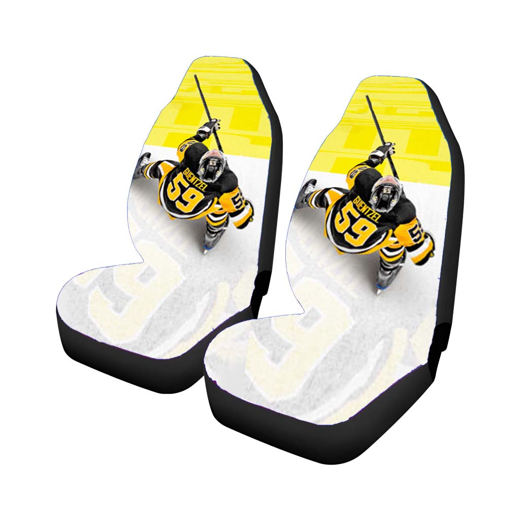 Jake Guentzel Pittsburgh Penguins Car Seat Cover Waterproof Protection