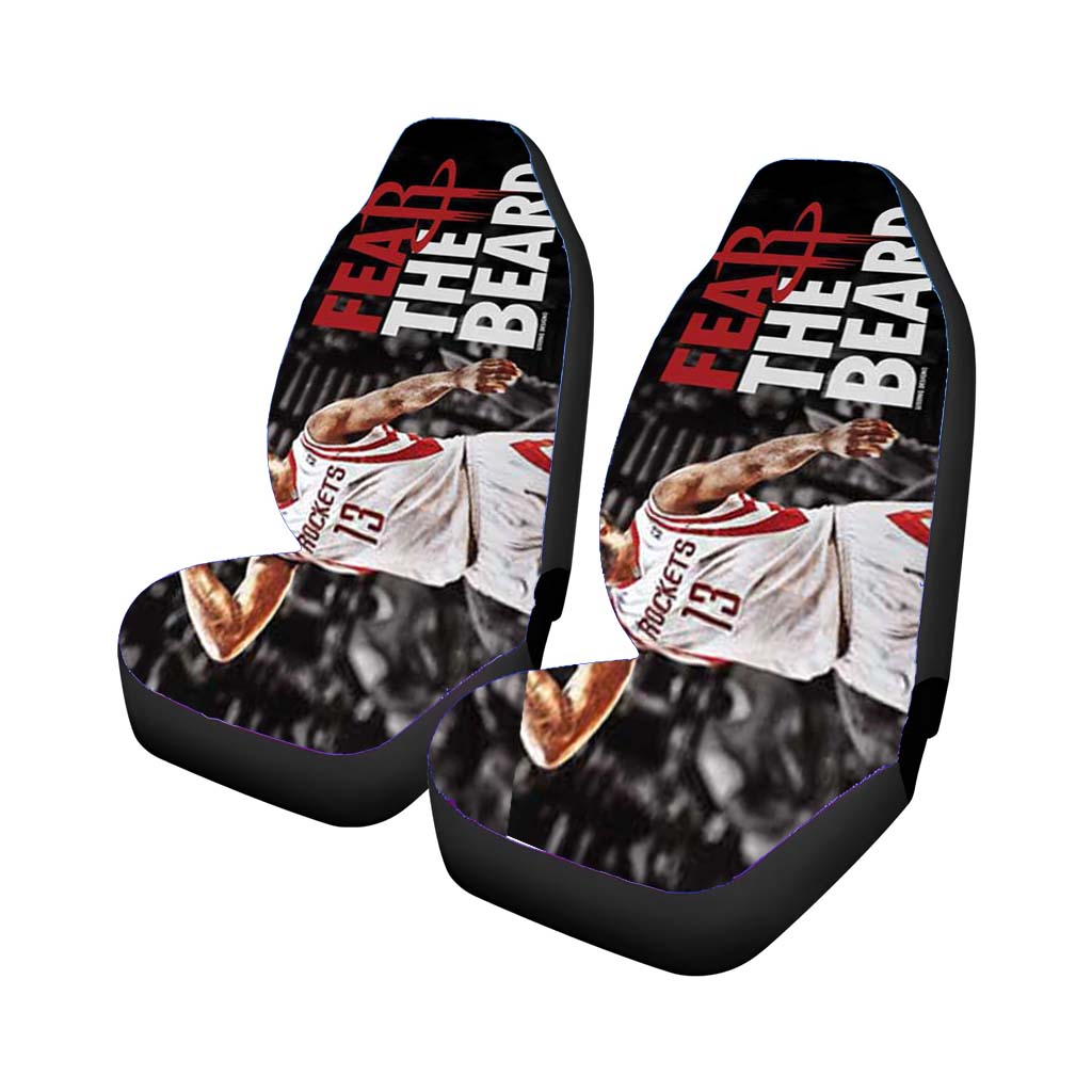 James Harden Fear Grey Car Seat Covers