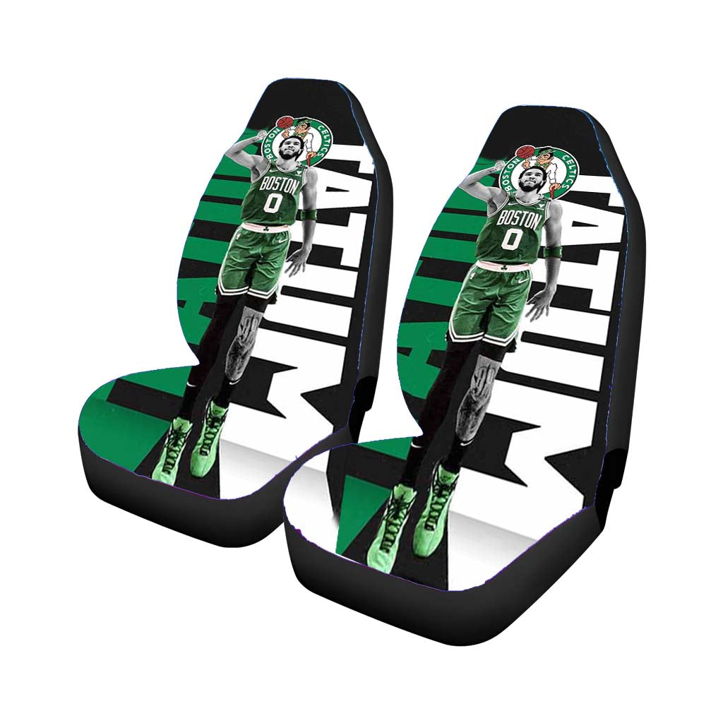 Jayson Tatum Boston Celtics Car Seat Covers