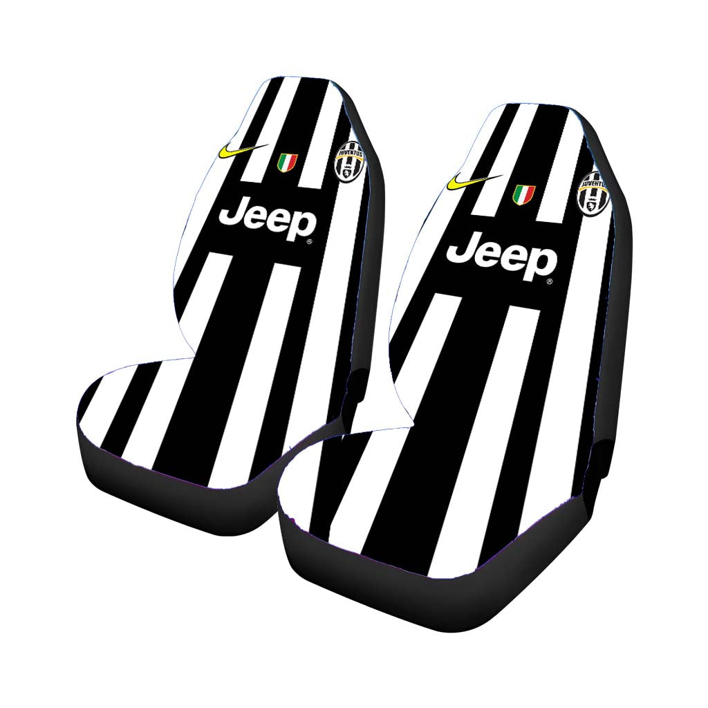 Jeep Juventus Jersey Uniform 2 Car Seat Covers
