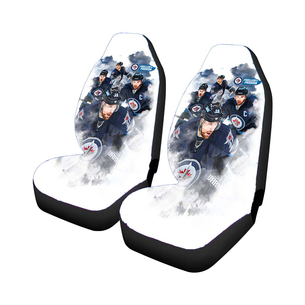 Jets Winnipeg Squad Car Seat Cover Waterproof Protection