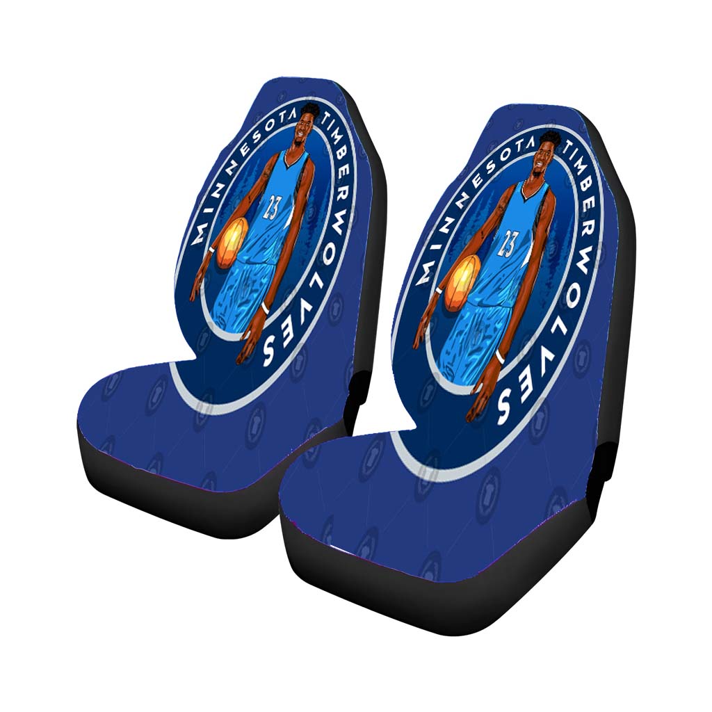 Jimmy Butler Minnesota Timberwolves Rear Car Seat Covers