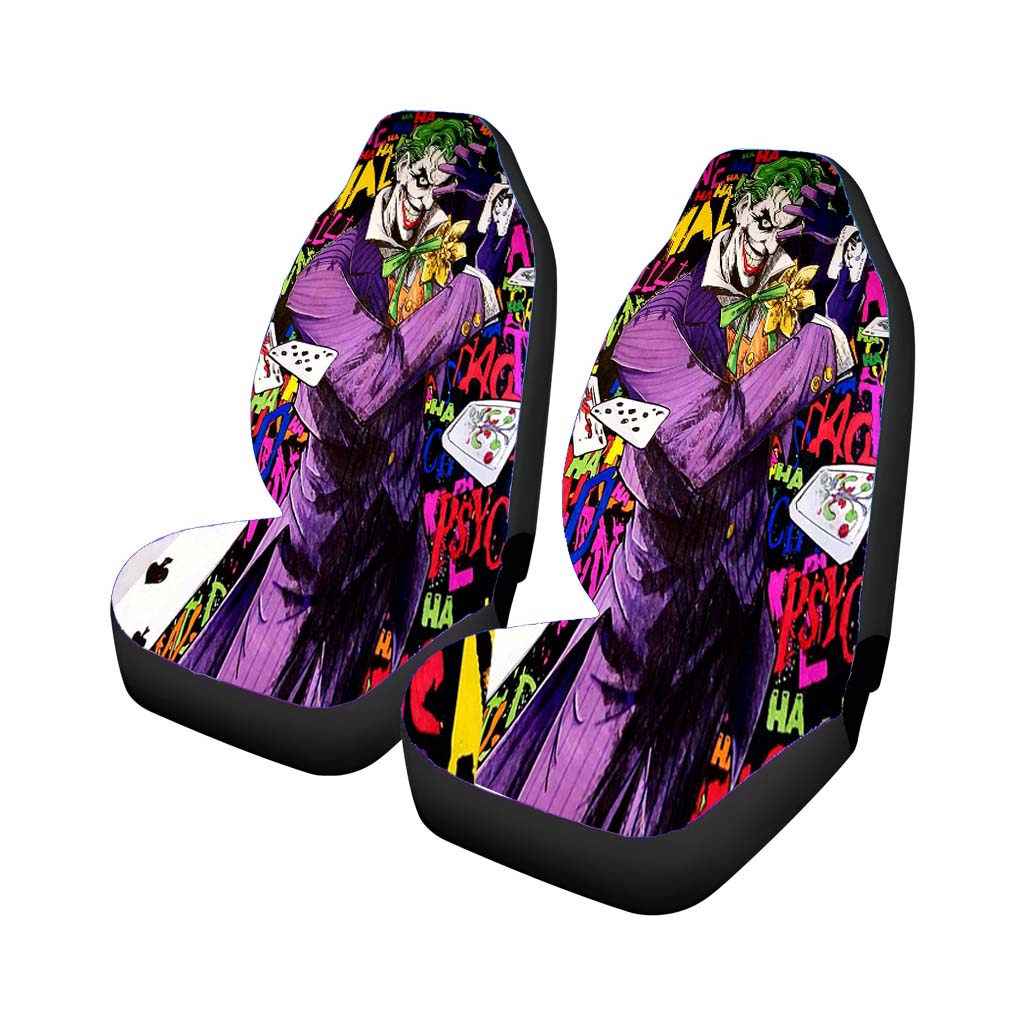 Joker Art Card Wallpapers Car Seat Cover Waterproof Protection