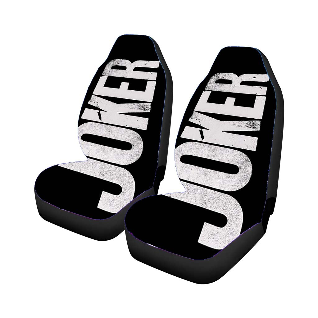 Joker Canvas Font Car Seat Covers