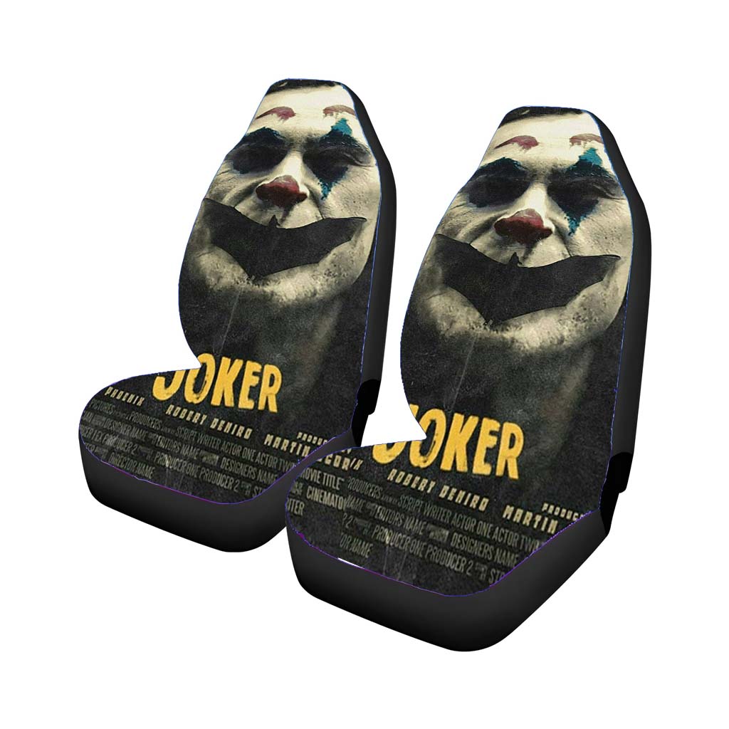 Joker Face Fake Smile Haha Car Seat Covers