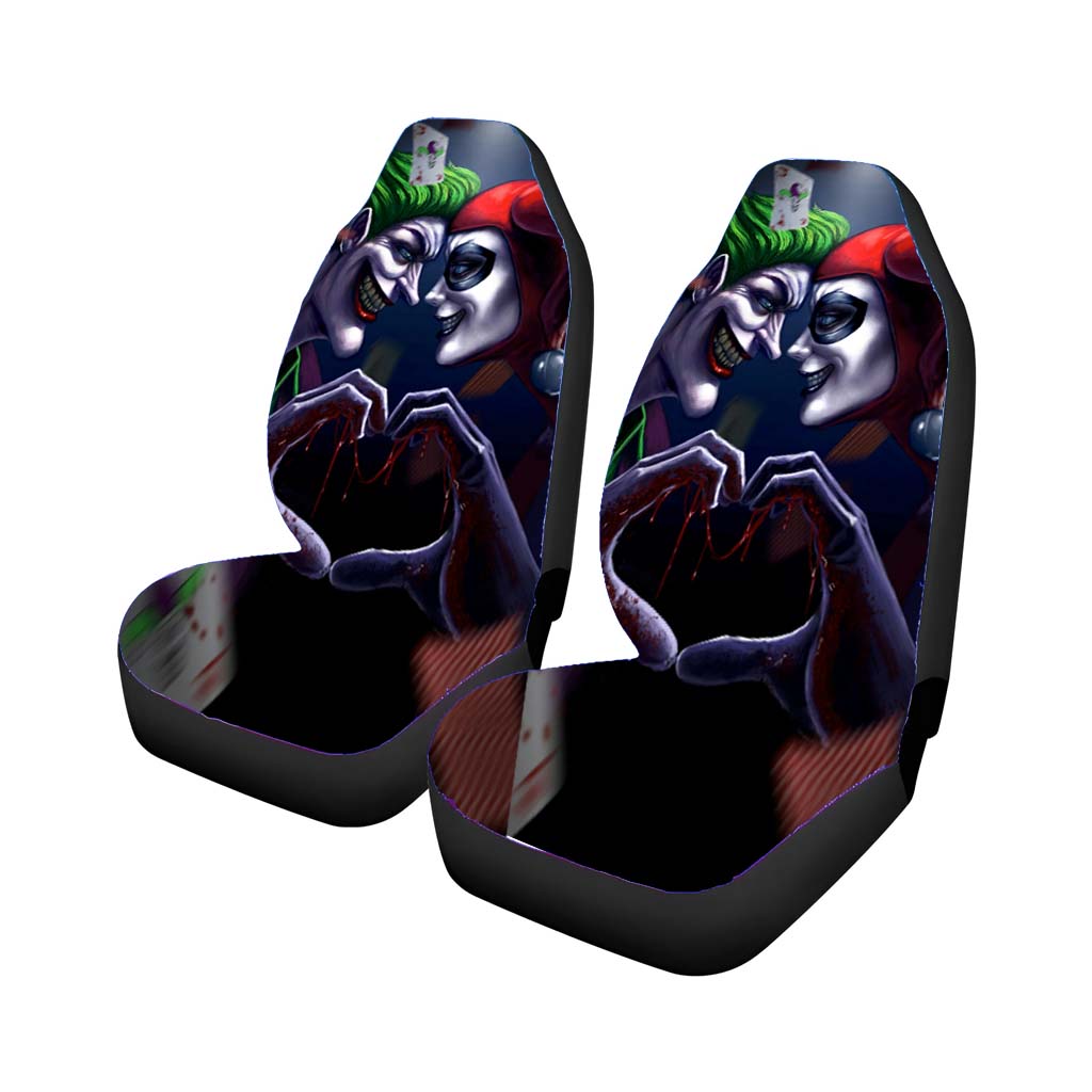 Joker Harley Quinn Smile Car Seat Covers