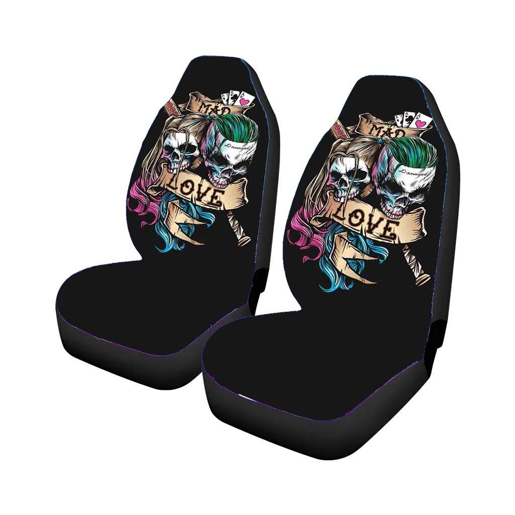 Joker Mad Love With Harley Quinn Car Seat Covers