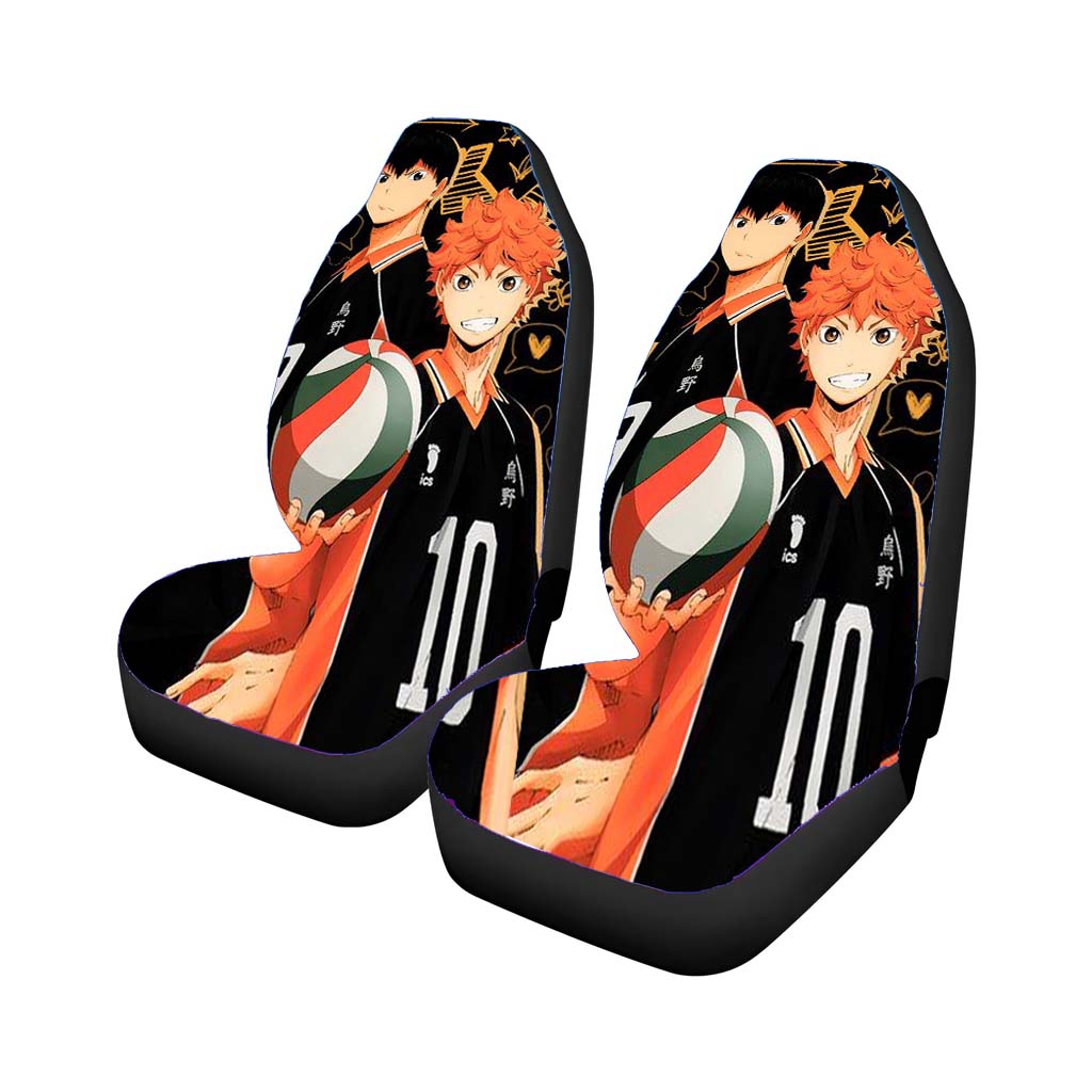 Kageyama Tobio X Shouyou Hinata Haikyuu Anime Car Seat Cover Waterproof Protection