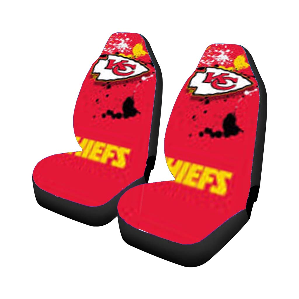 Kansas City Chiefs 3 Car Seat Covers
