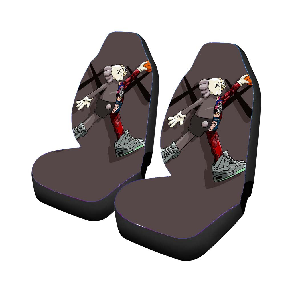 Kaws Basketball Car Seat Covers