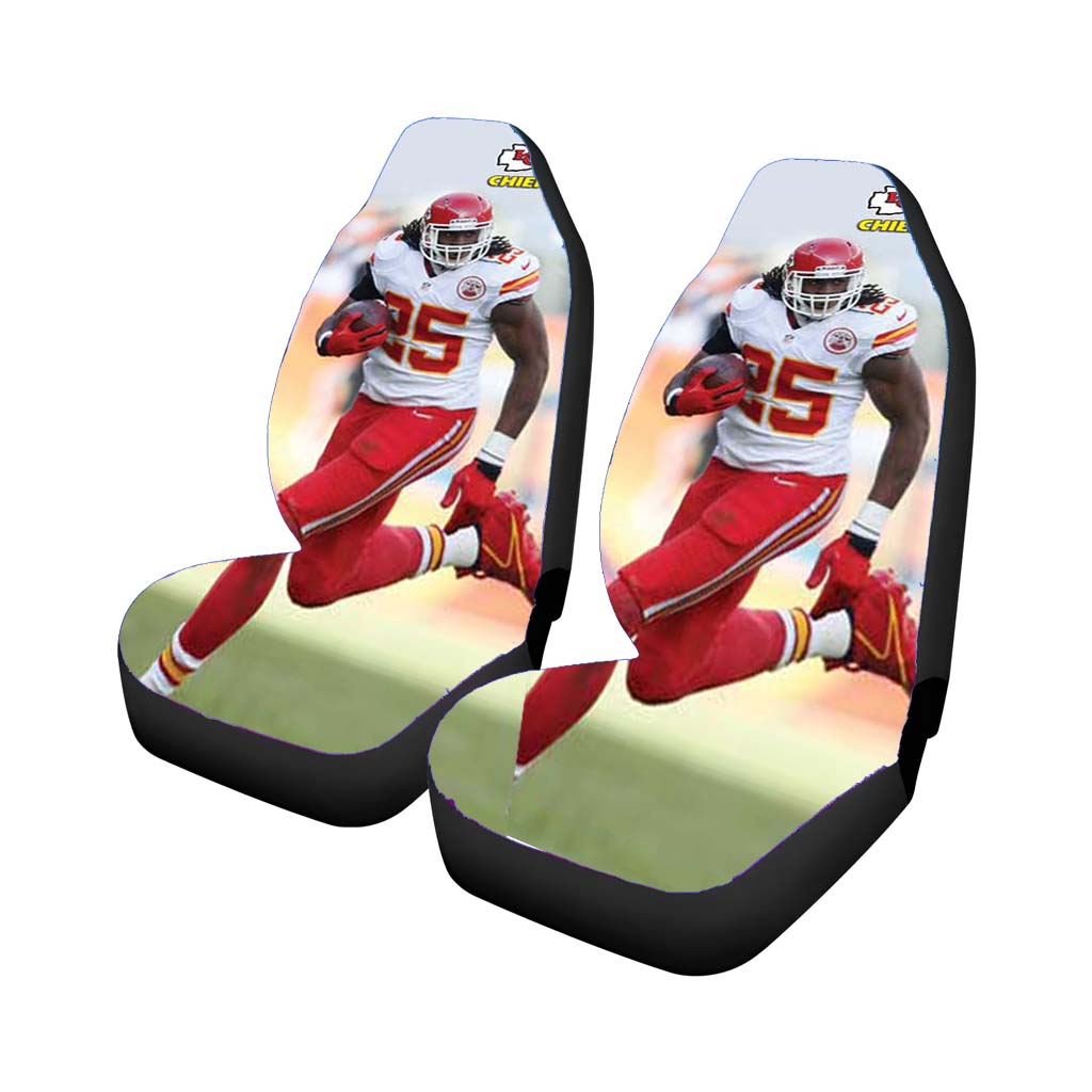 Kc Chiefs Jamaal Charles Car Seat Cover Waterproof Protection
