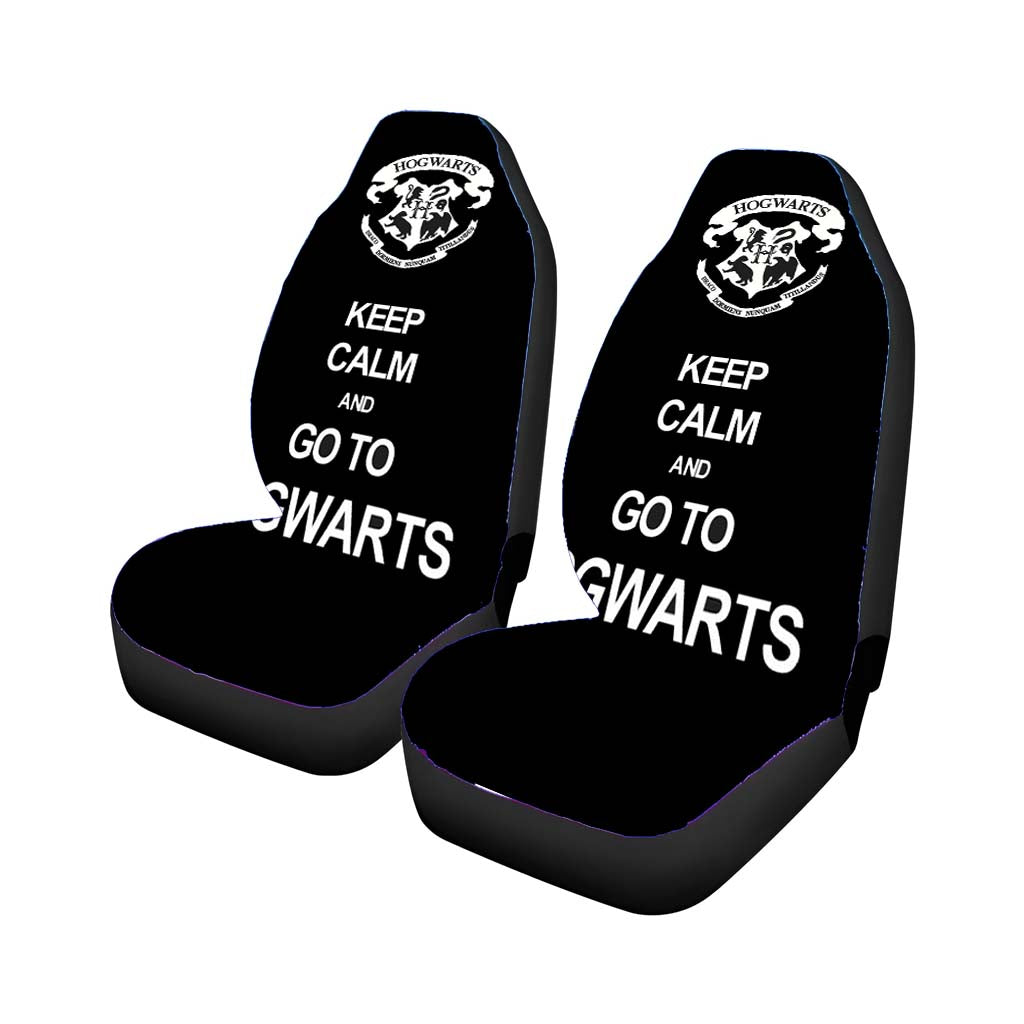 Keep Calm And Go To Hogwarts Car Seat Covers