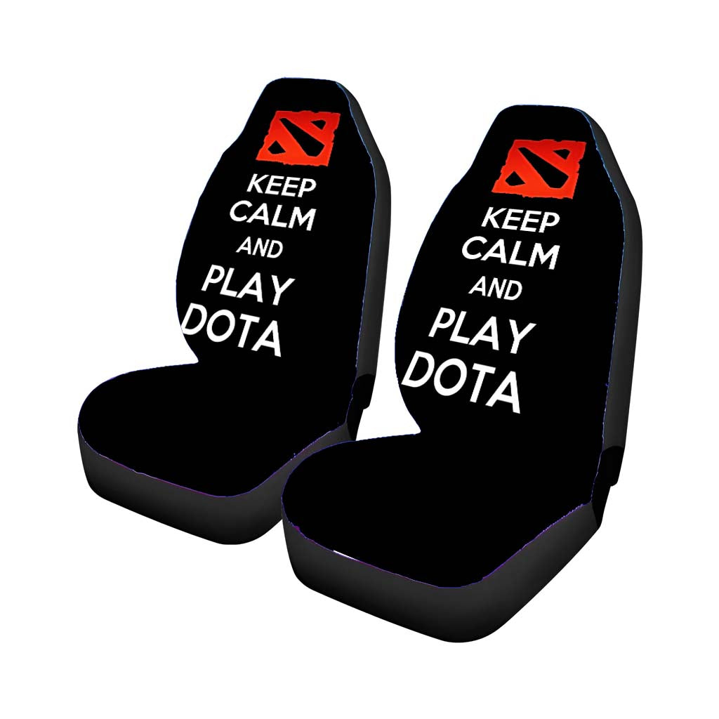 Keep Calm And Play Dota Car Seat Cover Waterproof Protection
