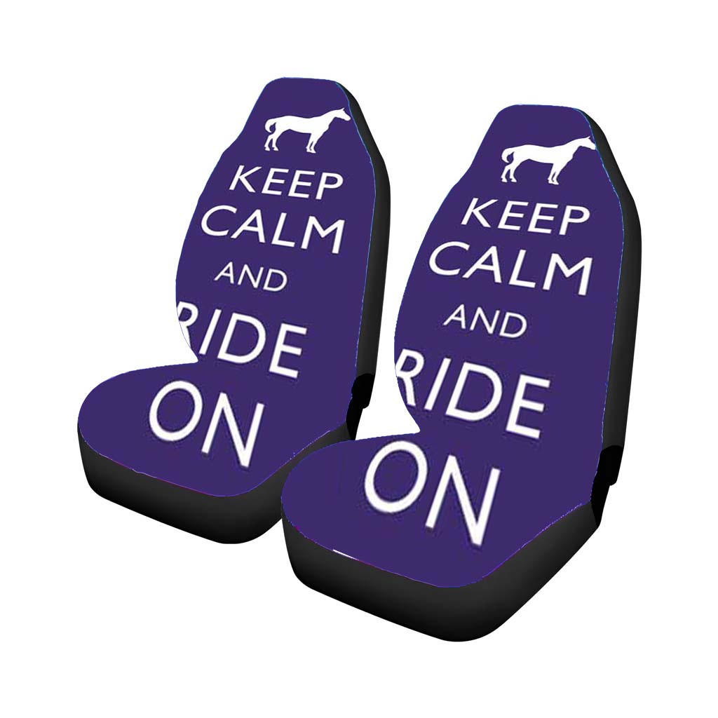 Keep Calm Ride On Car Seat Cover Waterproof Protection